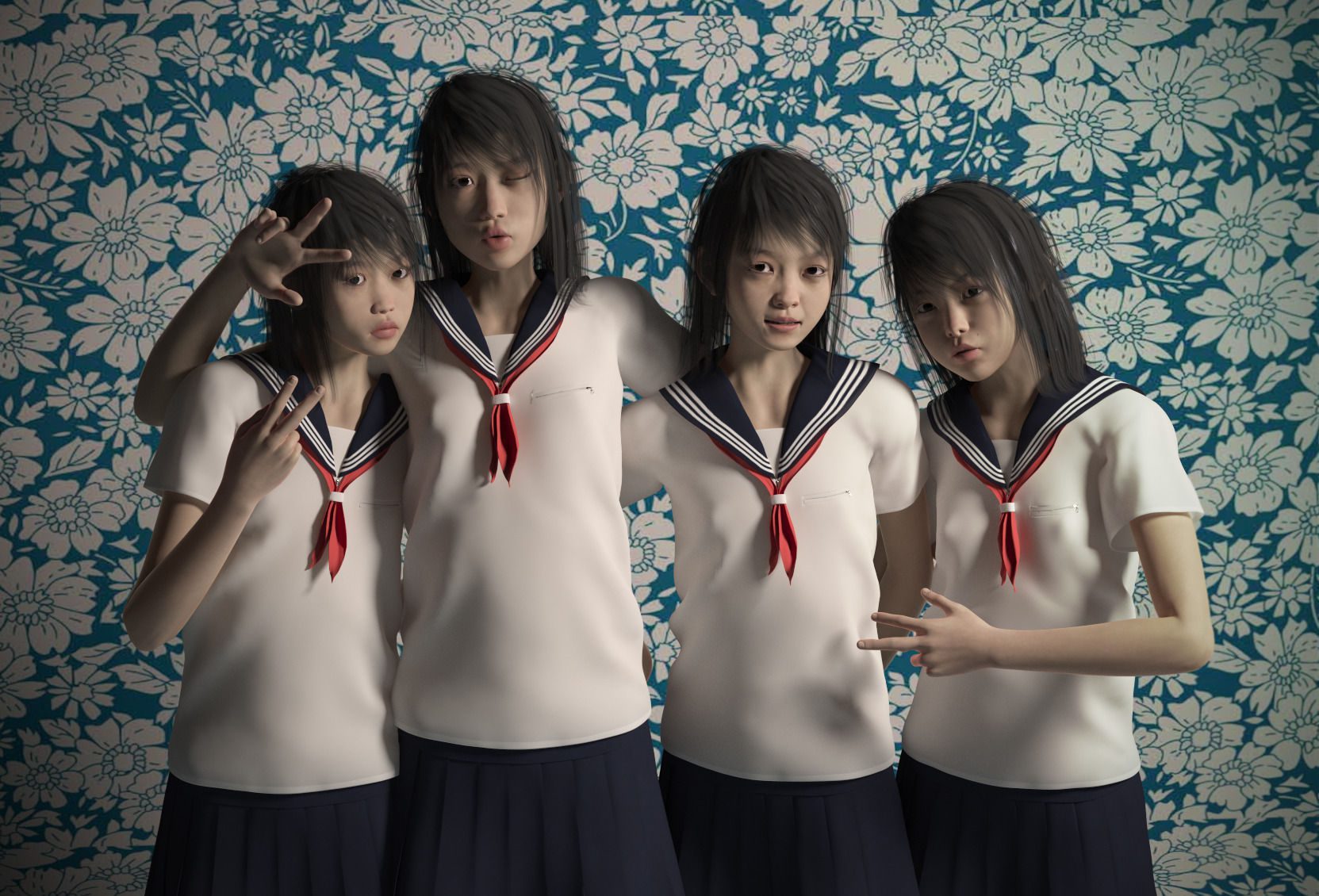 《创世纪2》中的亚洲女孩