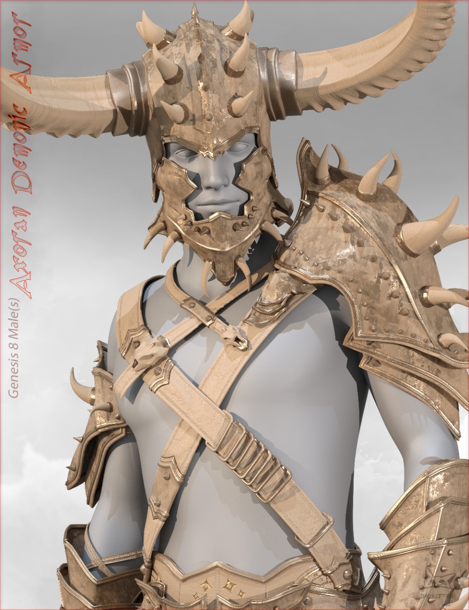 Axoran恶魔铠甲Regalia for Genesis 8 Male(s)