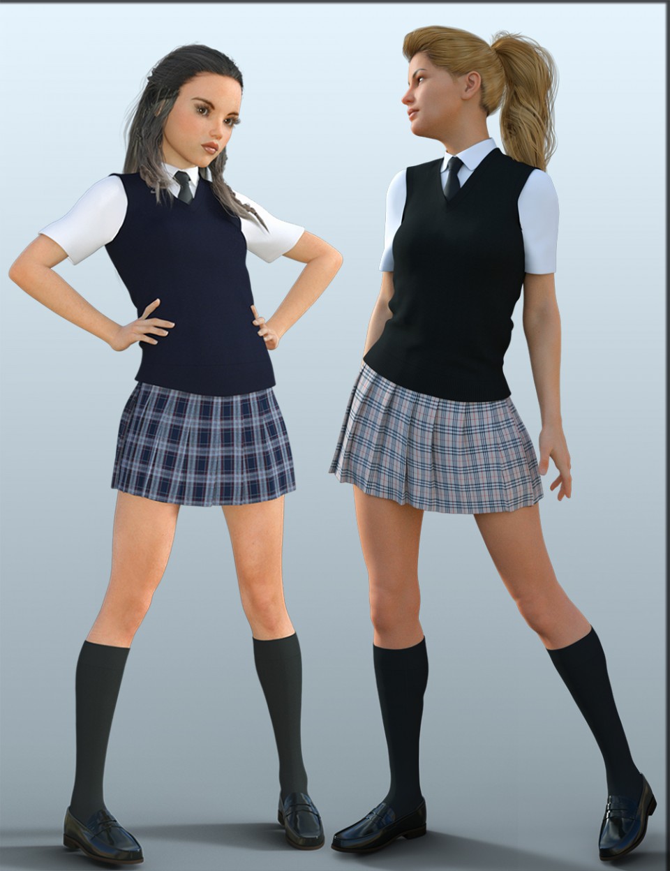 H&C创世纪8女校服