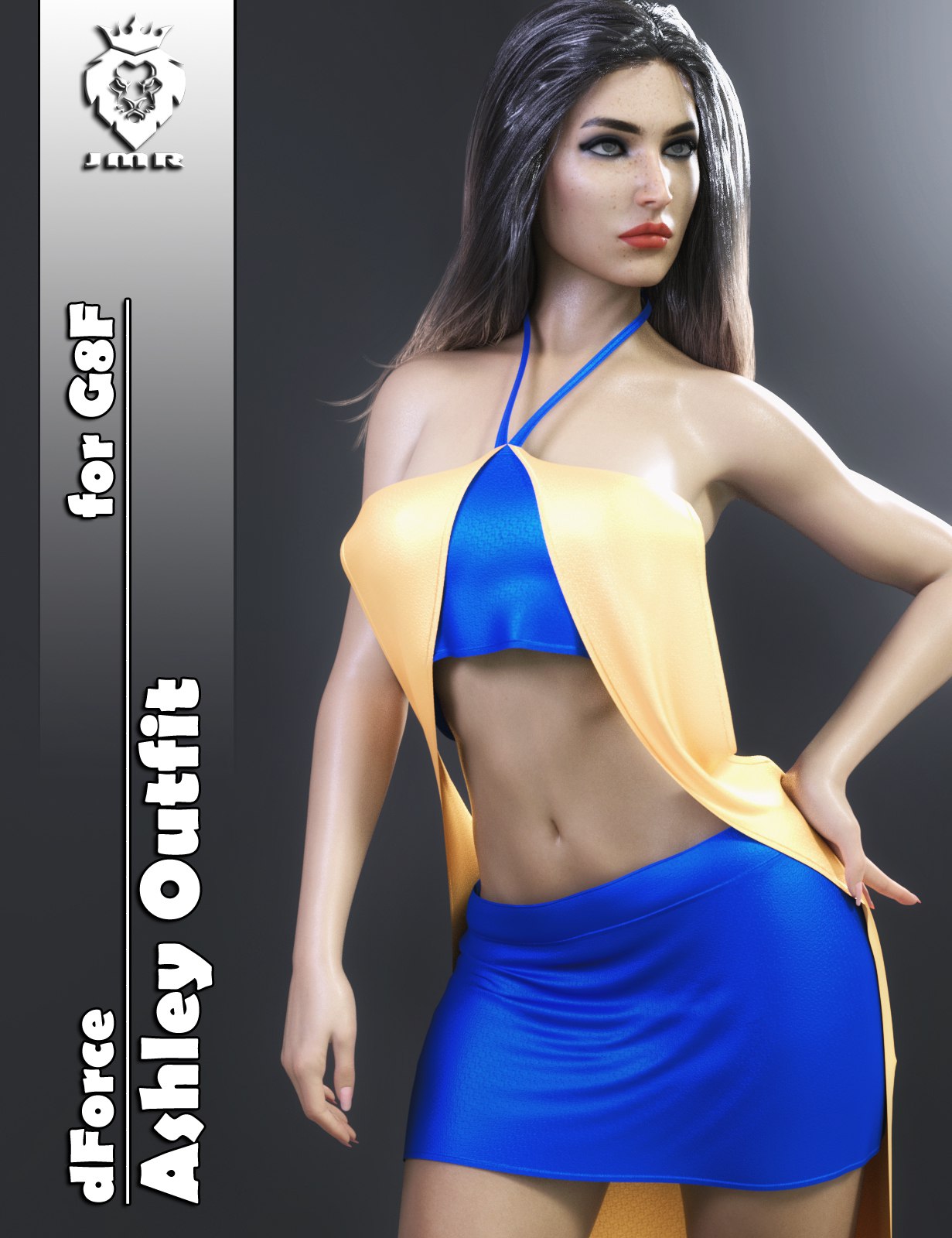 JMR dForce Ashley服装为G8F