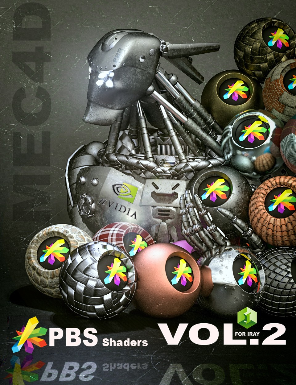 Mec4d PBS着色器vol2为Iray