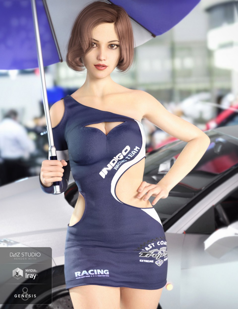 赛车女王的服装为创世纪8女(s)