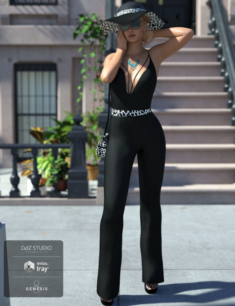 为创世纪第8章中的女性设计的精致的杰妮服装