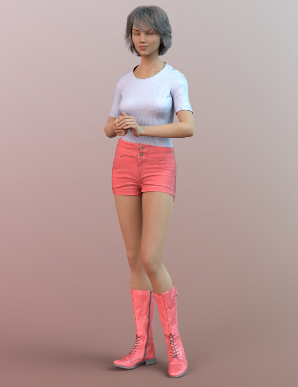 为创世纪8女蕾丝长筒靴