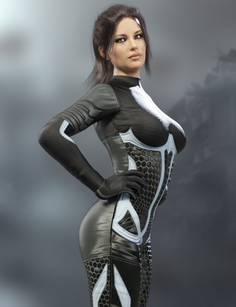 X-Fashion Sci紧身衣3 for Genesis 8 Female(s)
