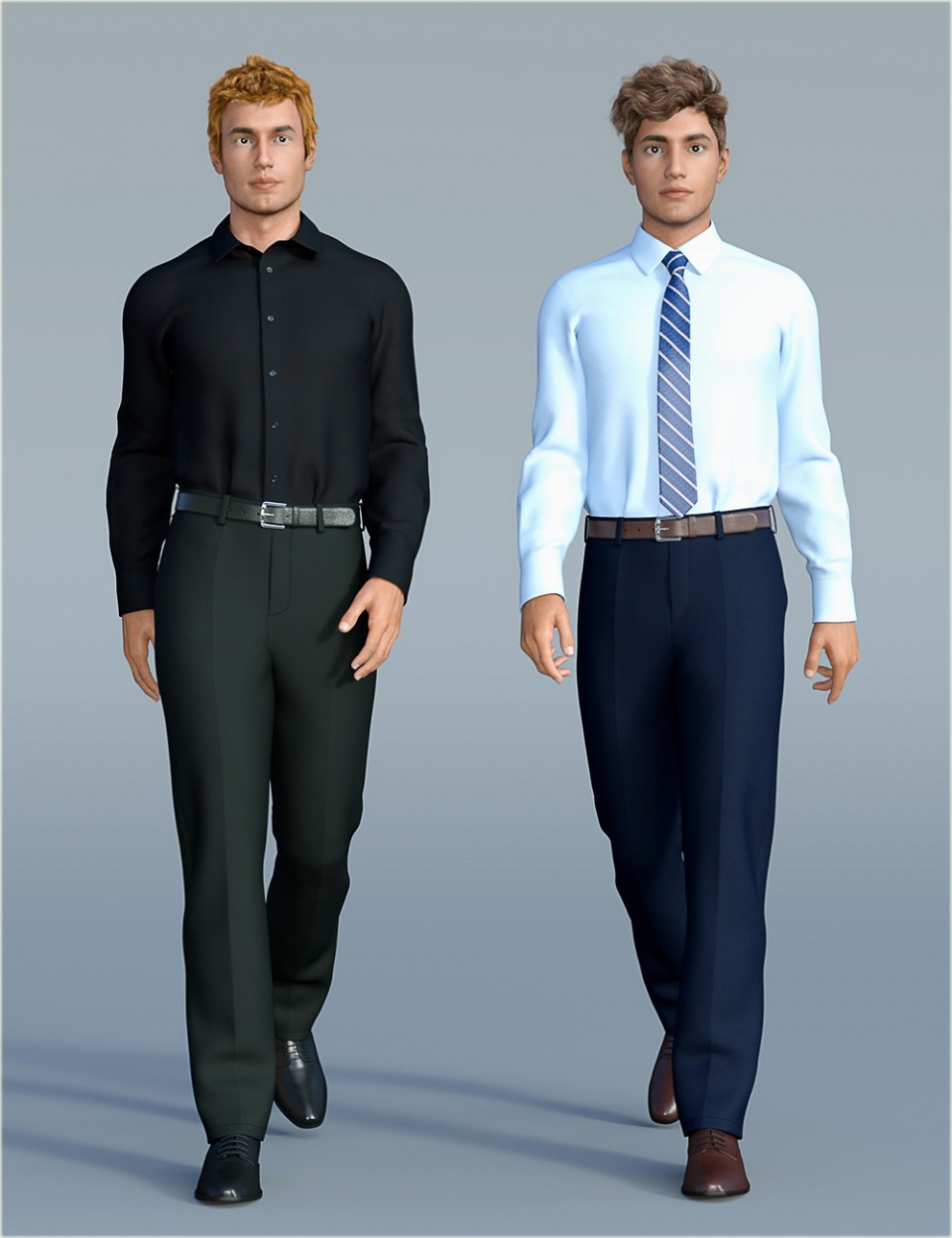dForce H&C创世纪8男礼服衬衫套装