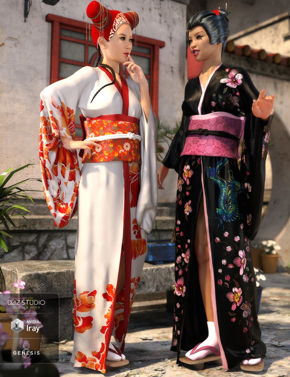dForce女材质和服装