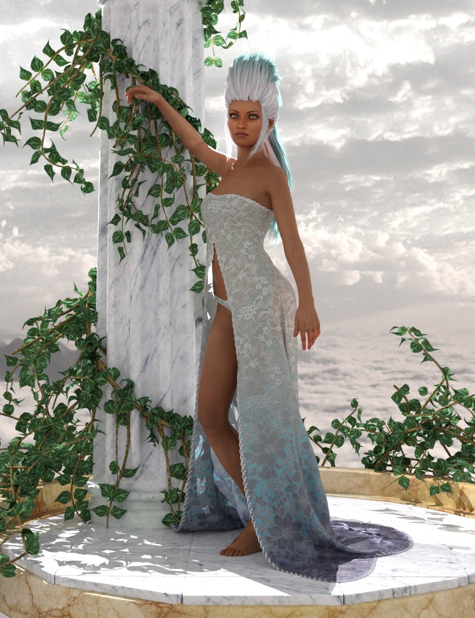 dForce为创世纪8女设计的浪漫服饰