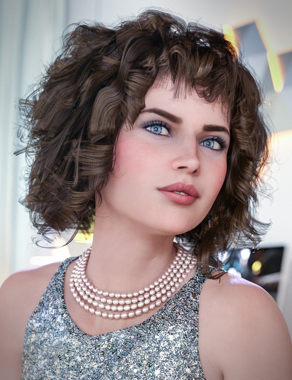 BeDazzle Hair for Genesis 8 Female(s) +颜色