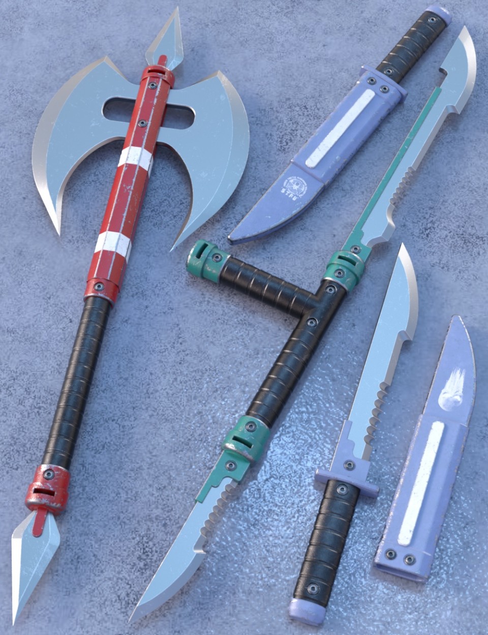 创世纪3和8的刀锋武器3