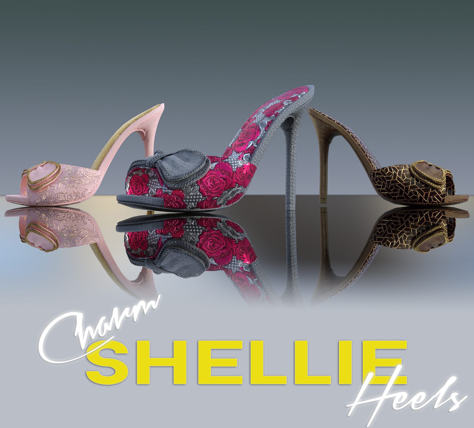 魅力Shellie高跟鞋