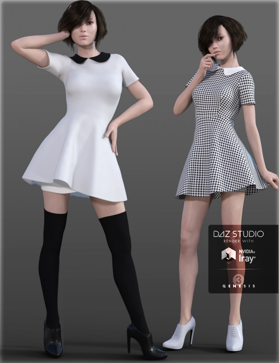 彼得·潘创世纪3女领连衣裙