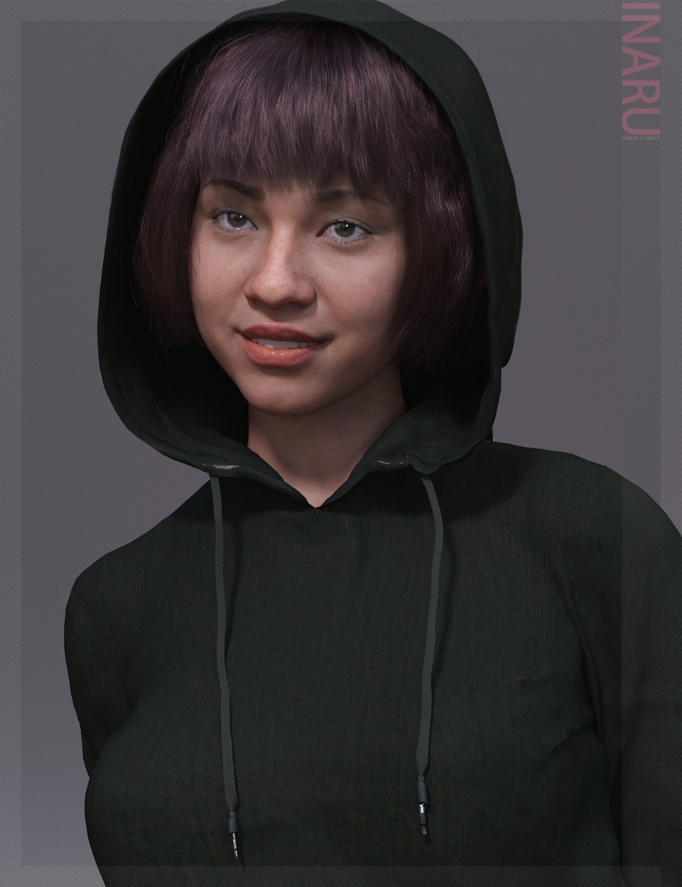 Inaru高清,微笑HD表达创世纪8女性