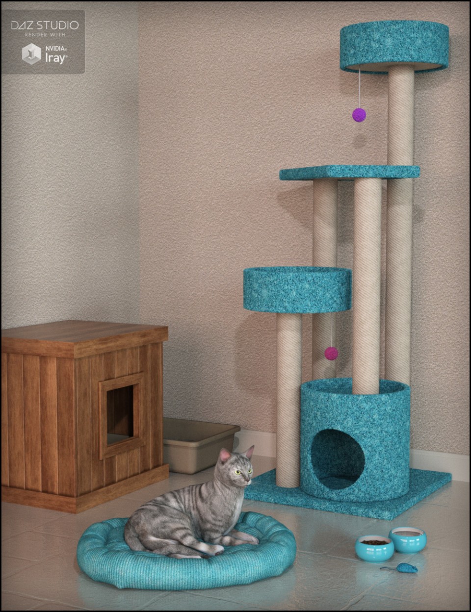 小猫款待猫道具