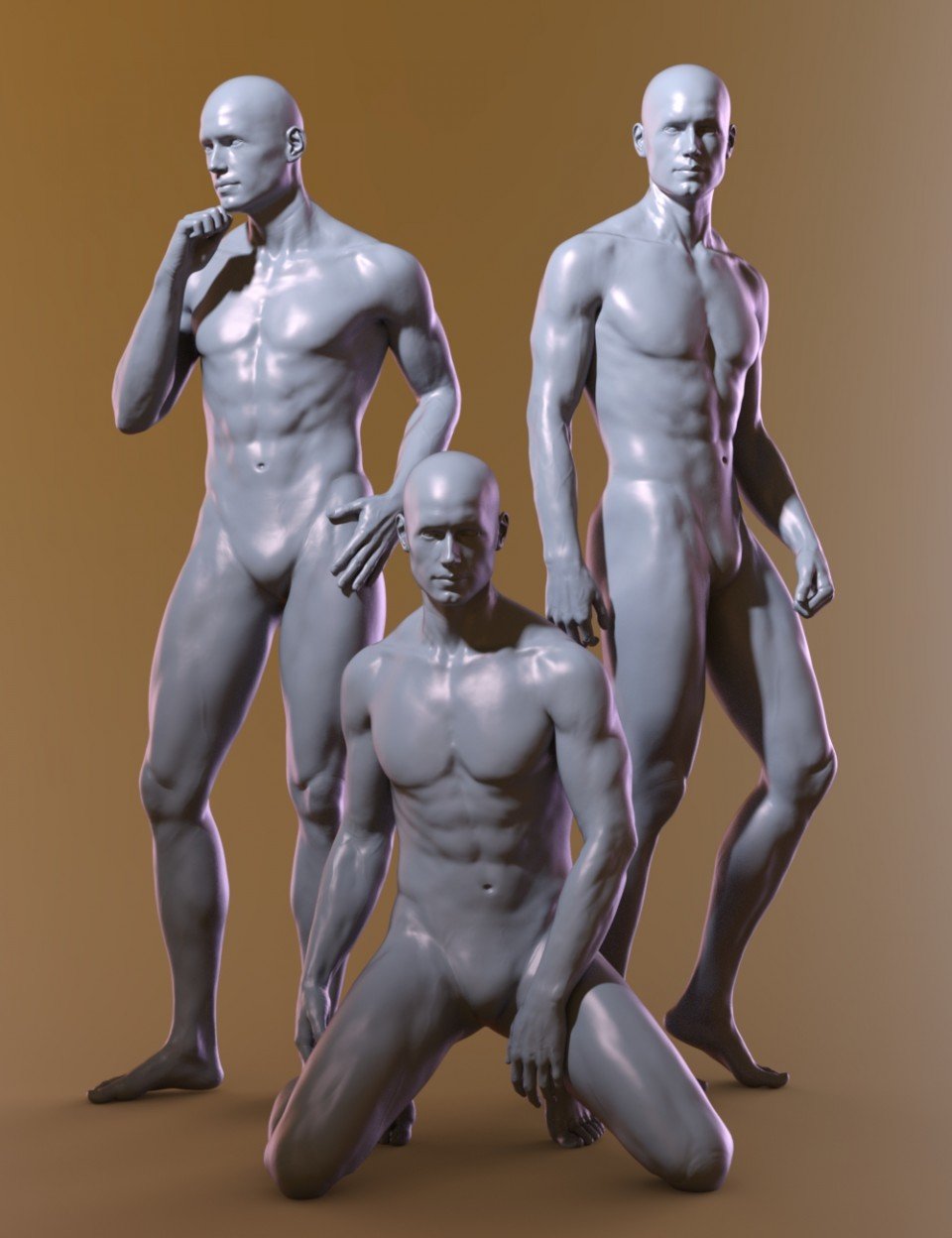 男人的姿势，创世纪8男，迈克尔8