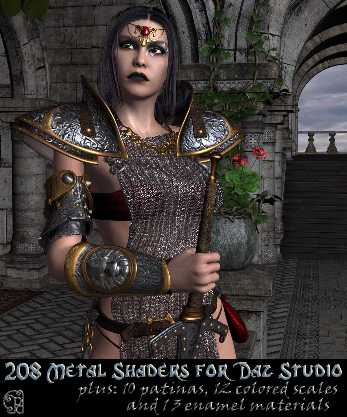 Pd-Metals Daz Studio Shaders
