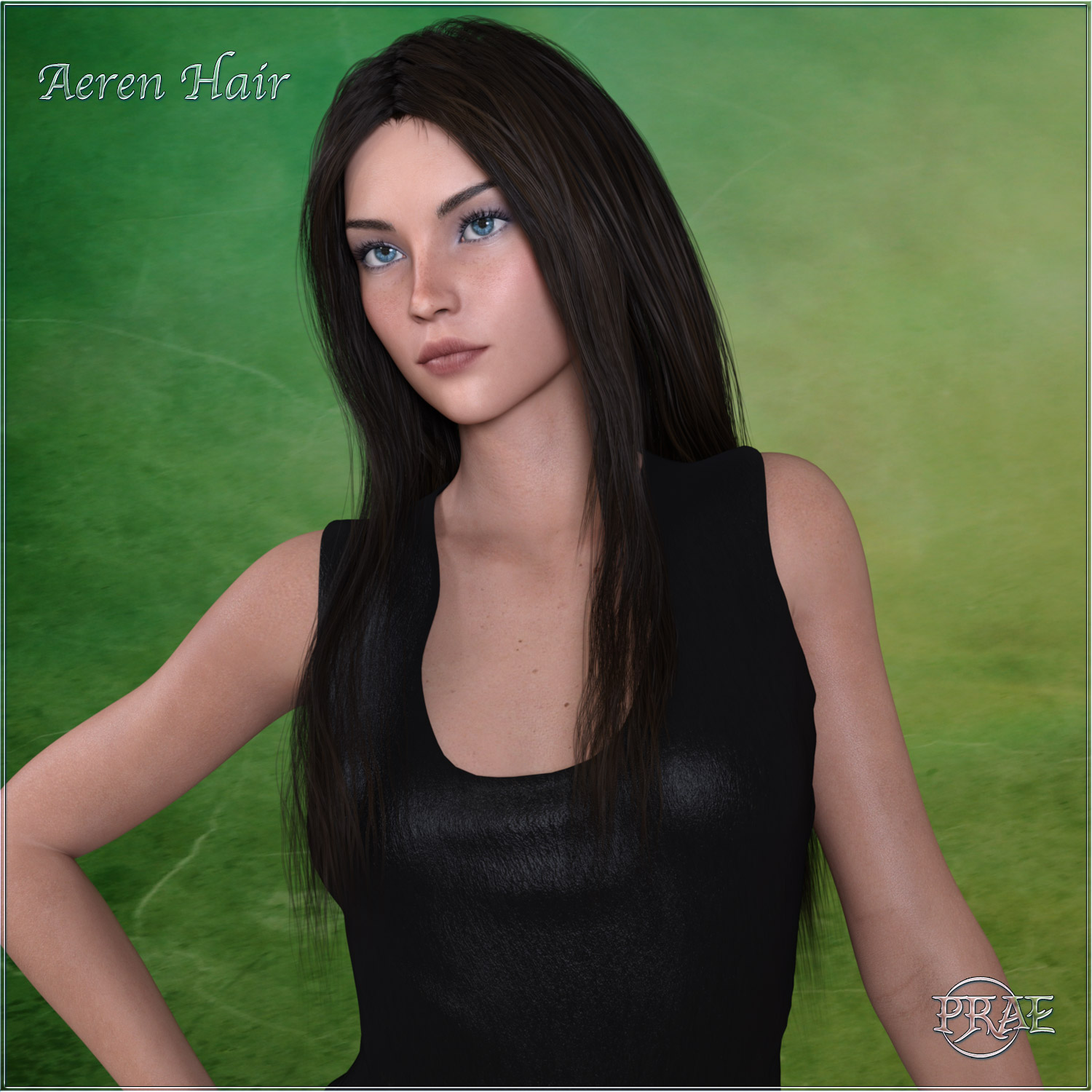 Prae Aeren Hair for G3 G8 Daz