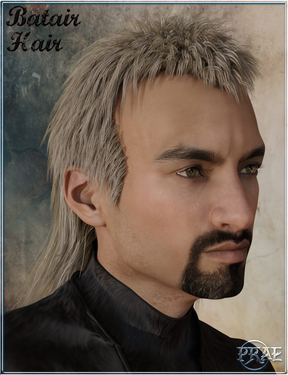 Daz G3M的pre - batair头发