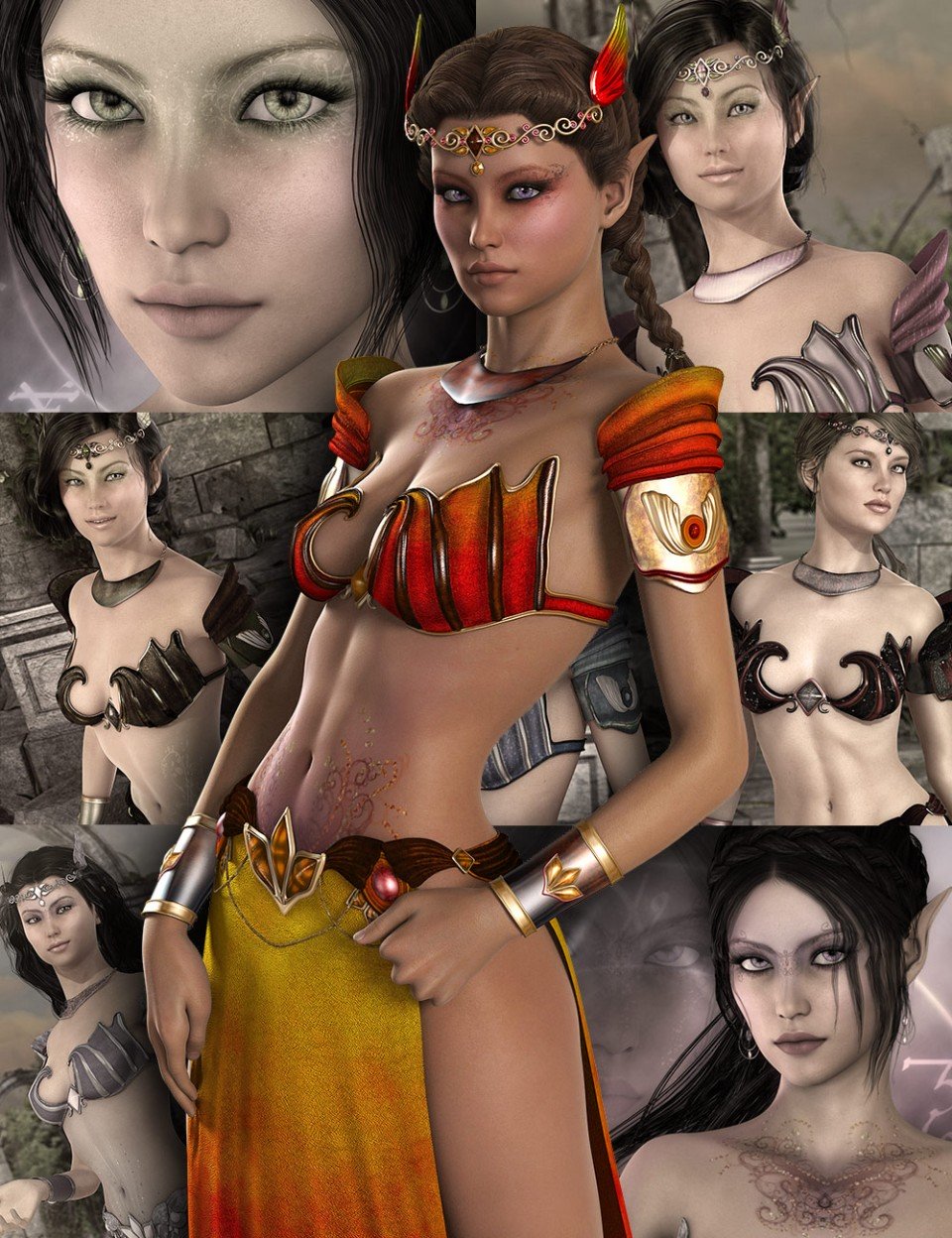 Alessa和Aloisia幻想装备包