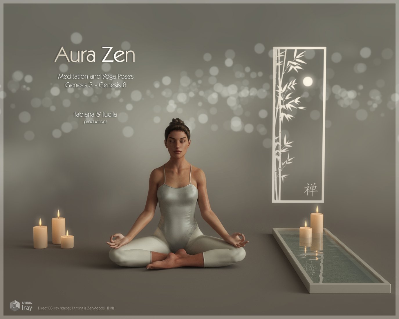 Aura Zen为G3F和G8F摆姿势