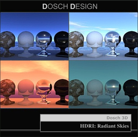 DOSCH设计HDRI辐射天空