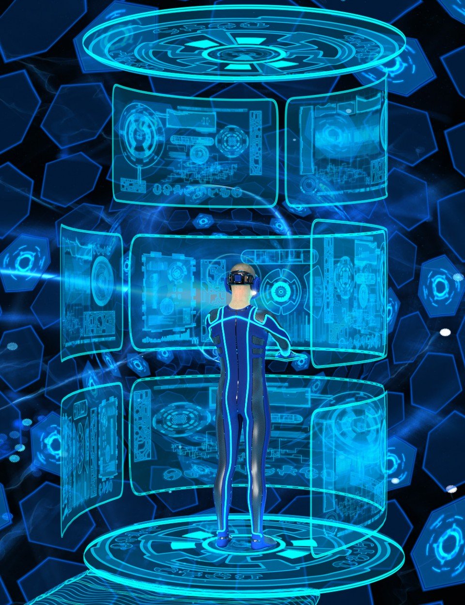 轻松抓拍虚拟现实界面