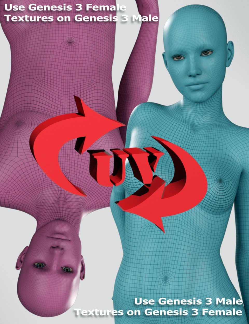 创世纪3 UV Swap:男性和女性基地