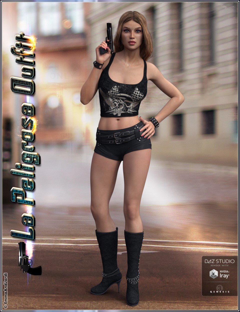 La Peligrosa服装和配件为创世纪3女(s)