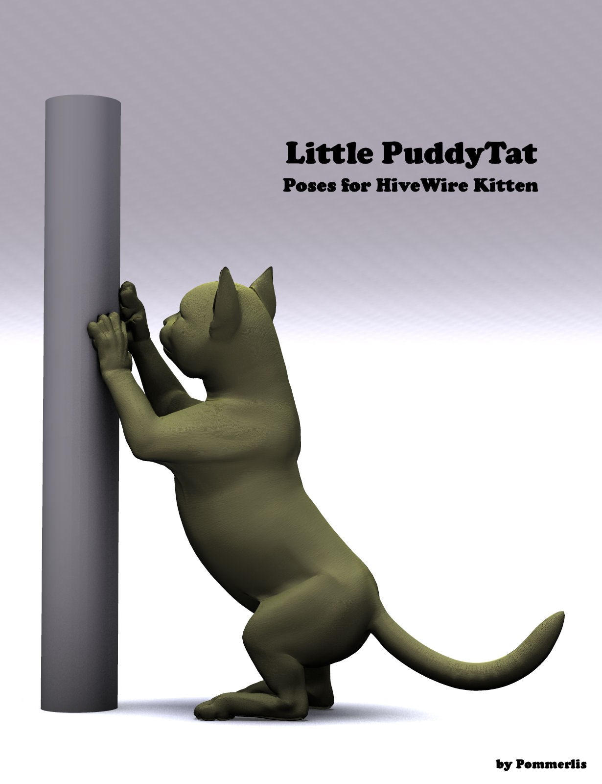 小布丁猫为HiveWire Kitten摆好姿势