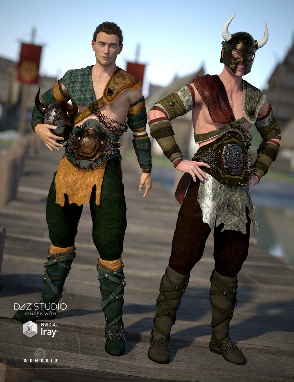 古代挪威人衣服纹理