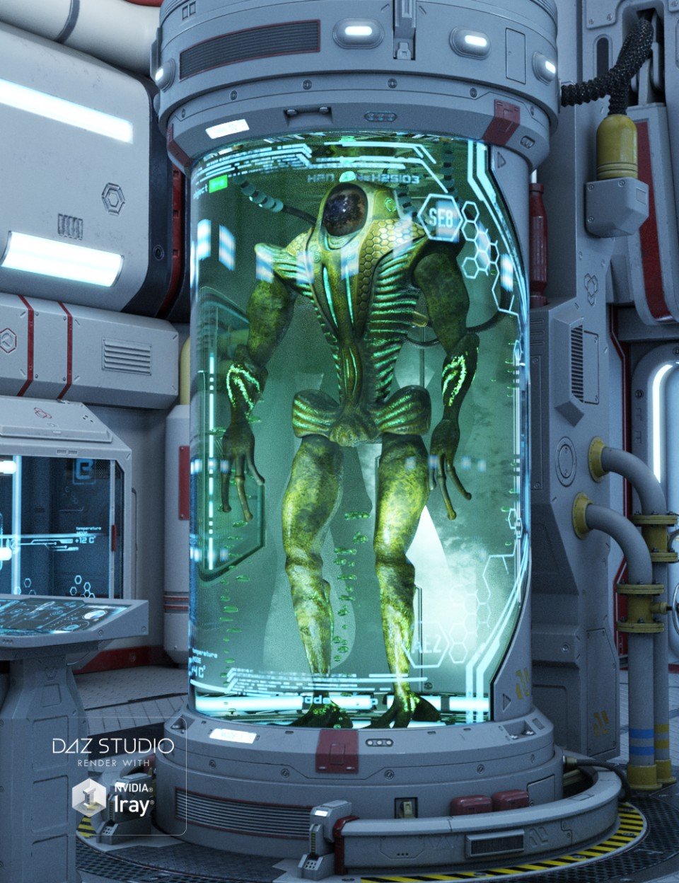 科幻实验室(Daz Studio)