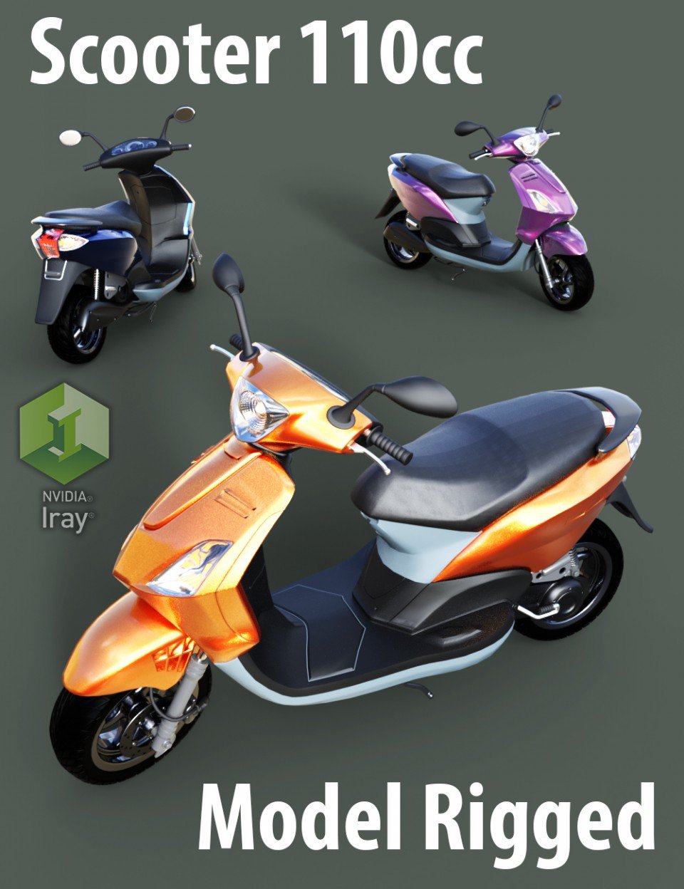 踏板车110 cc