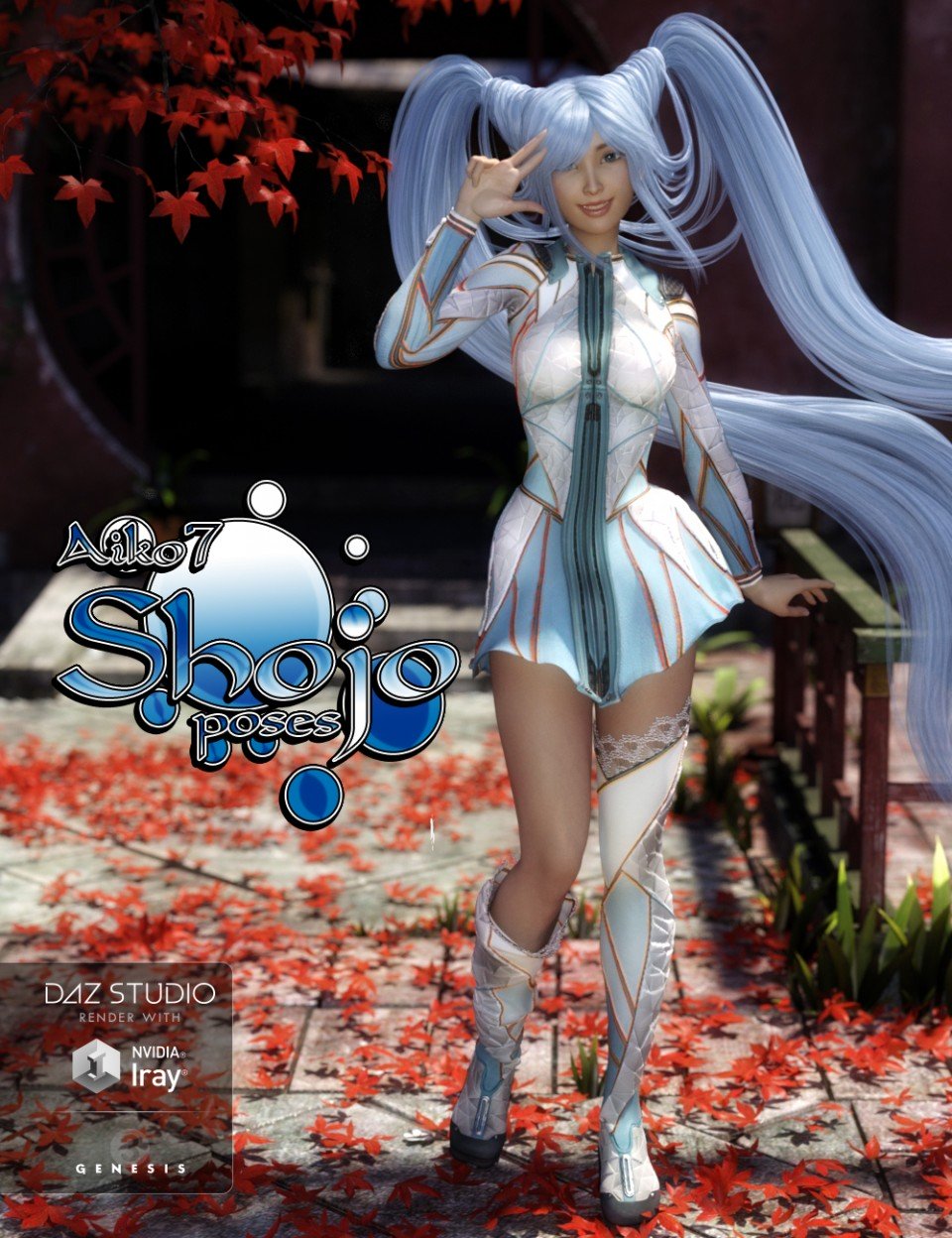 少女为爱子拍照