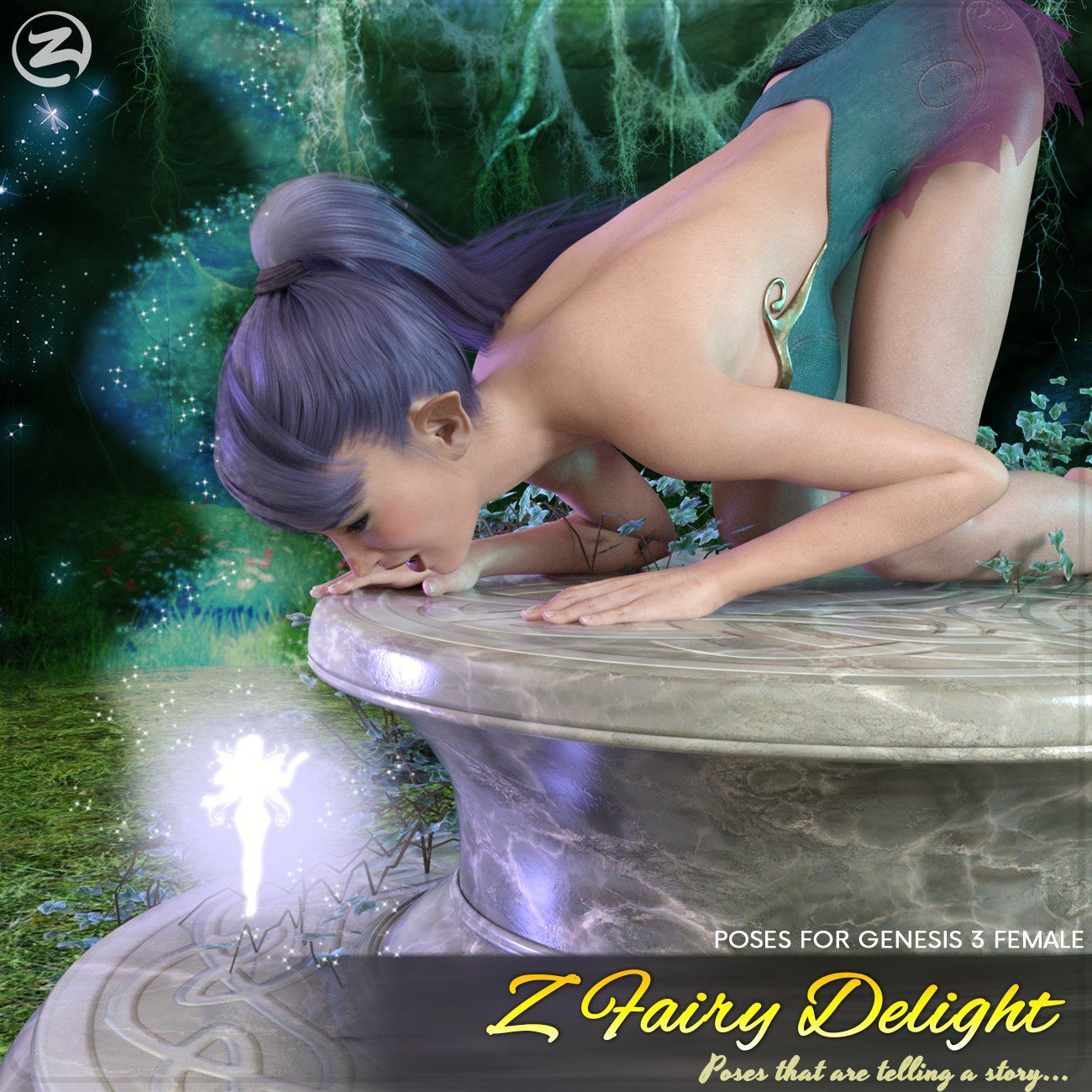 Z仙女的喜悦-为创世纪3的女性摆姿势