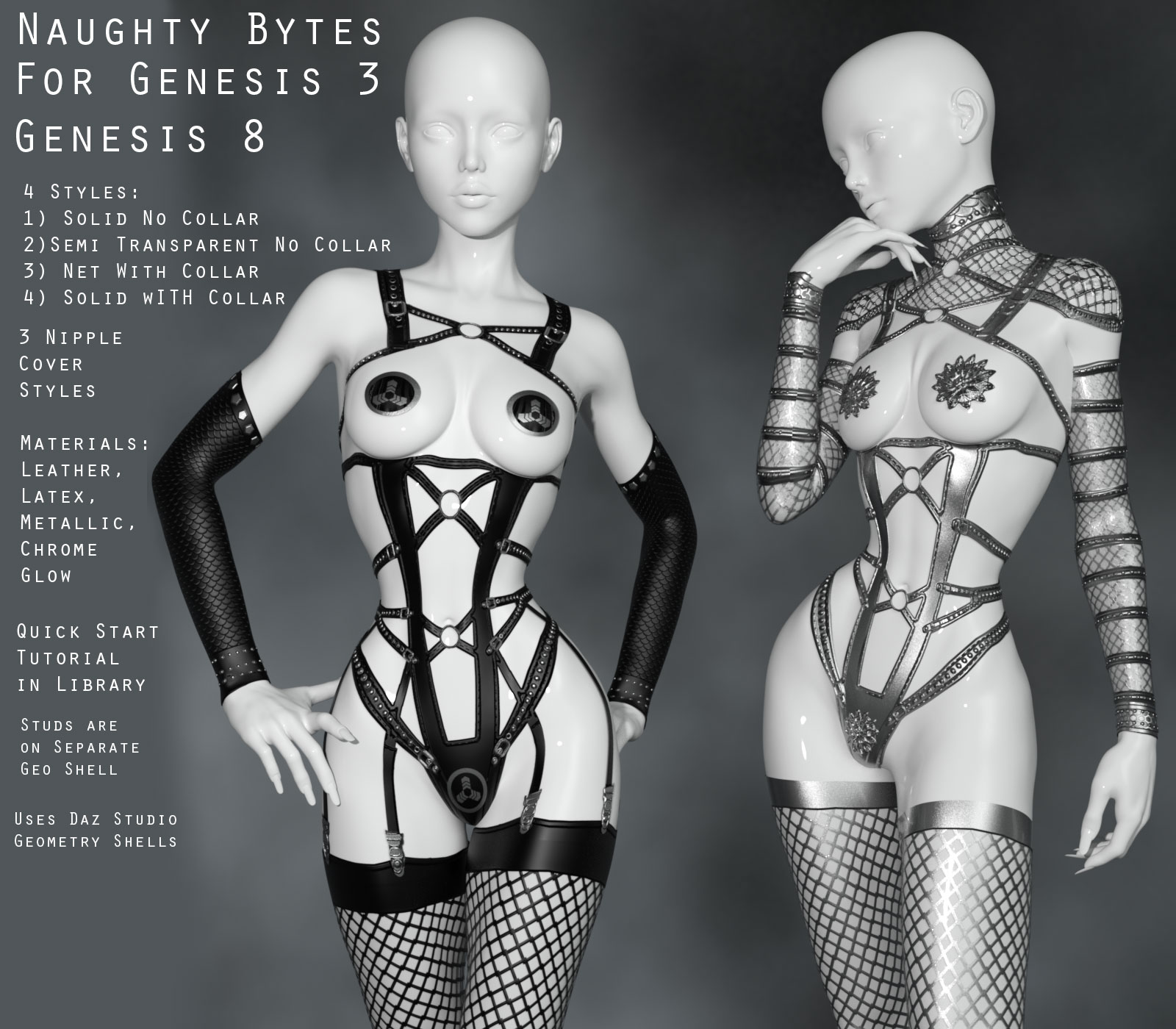G3-G8 NaughtyBytes Bodyglove套装