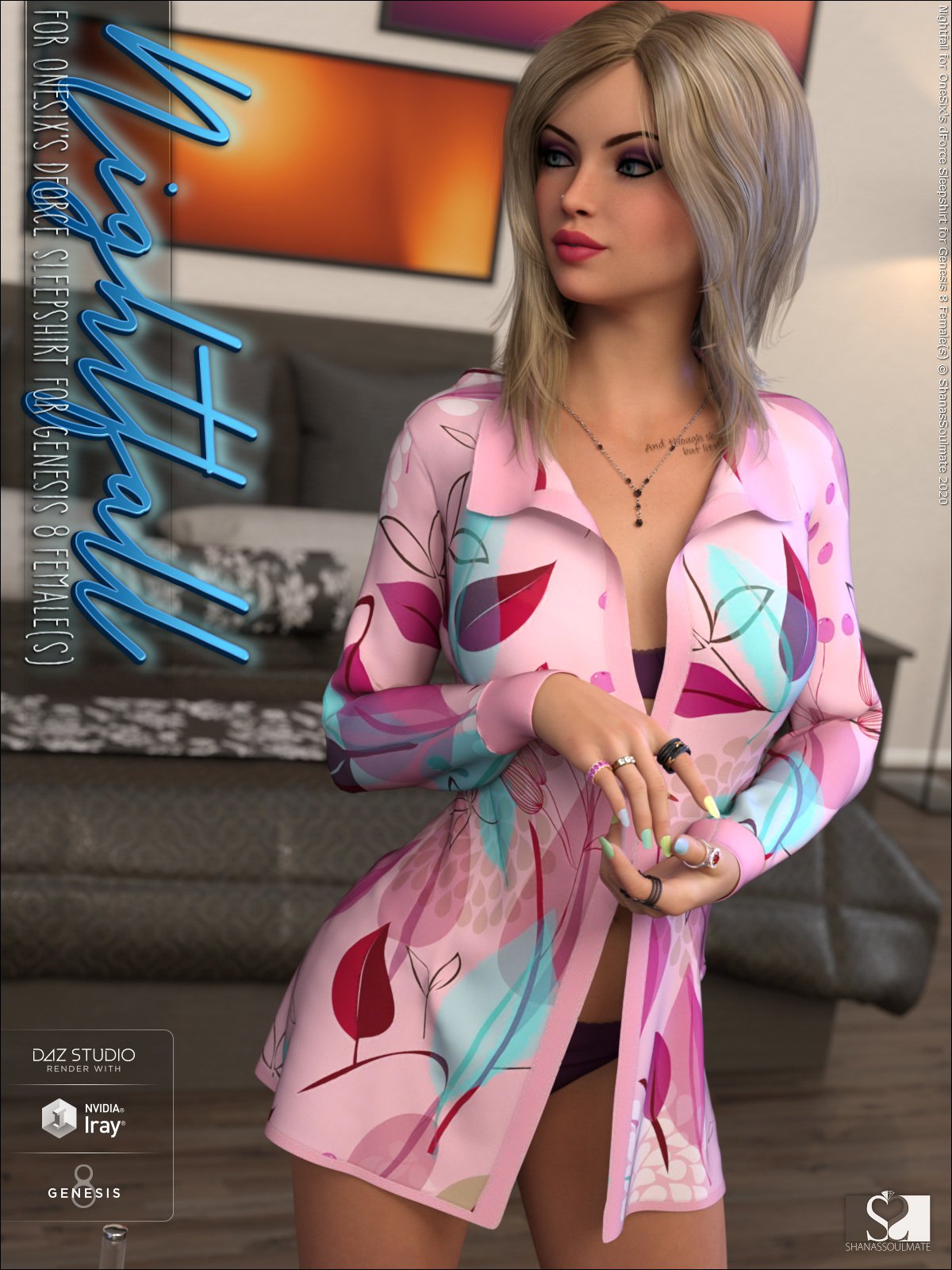 夜幕降临的dForce睡衣为创世纪8的女性