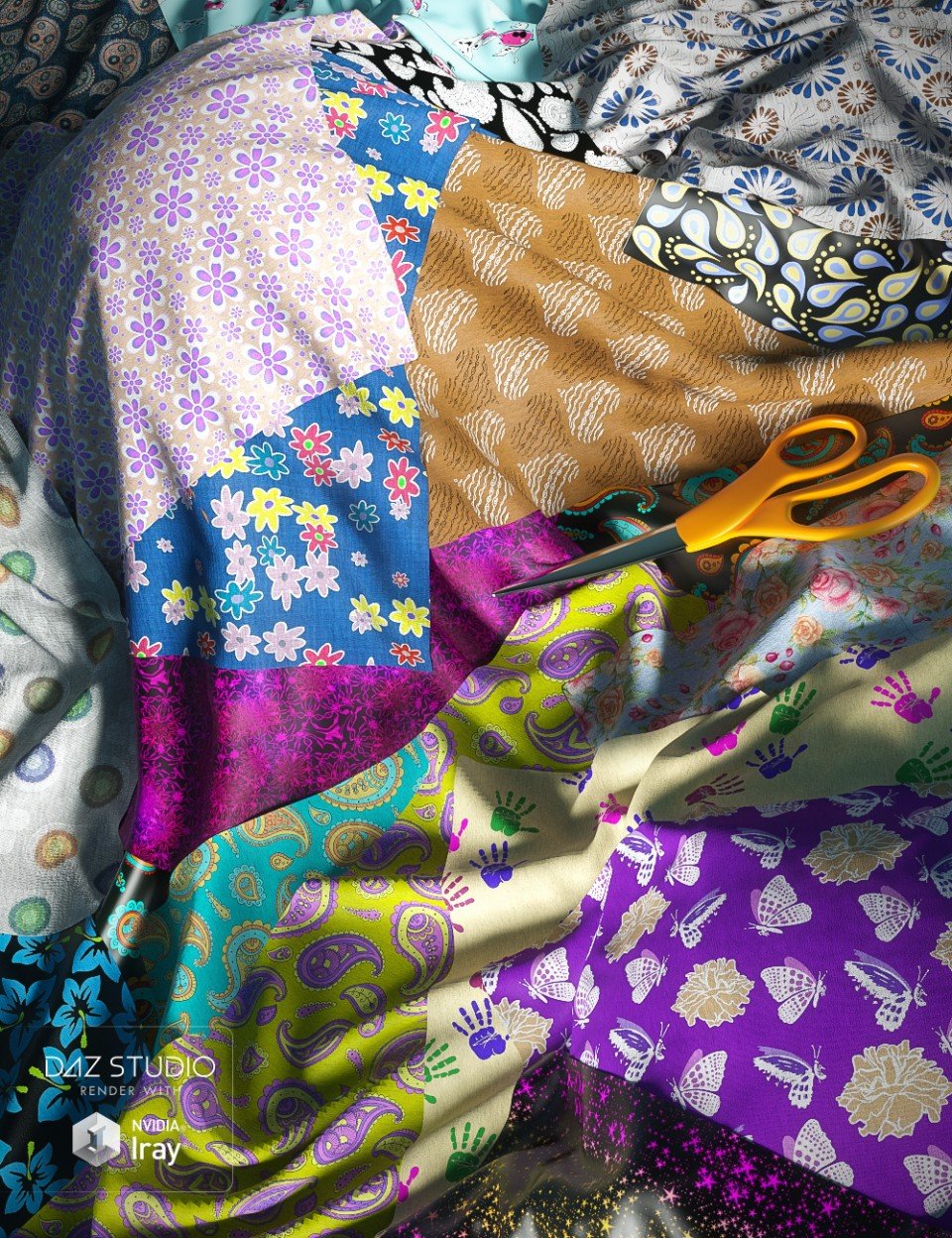 Paisley和Patterns Iray着色器