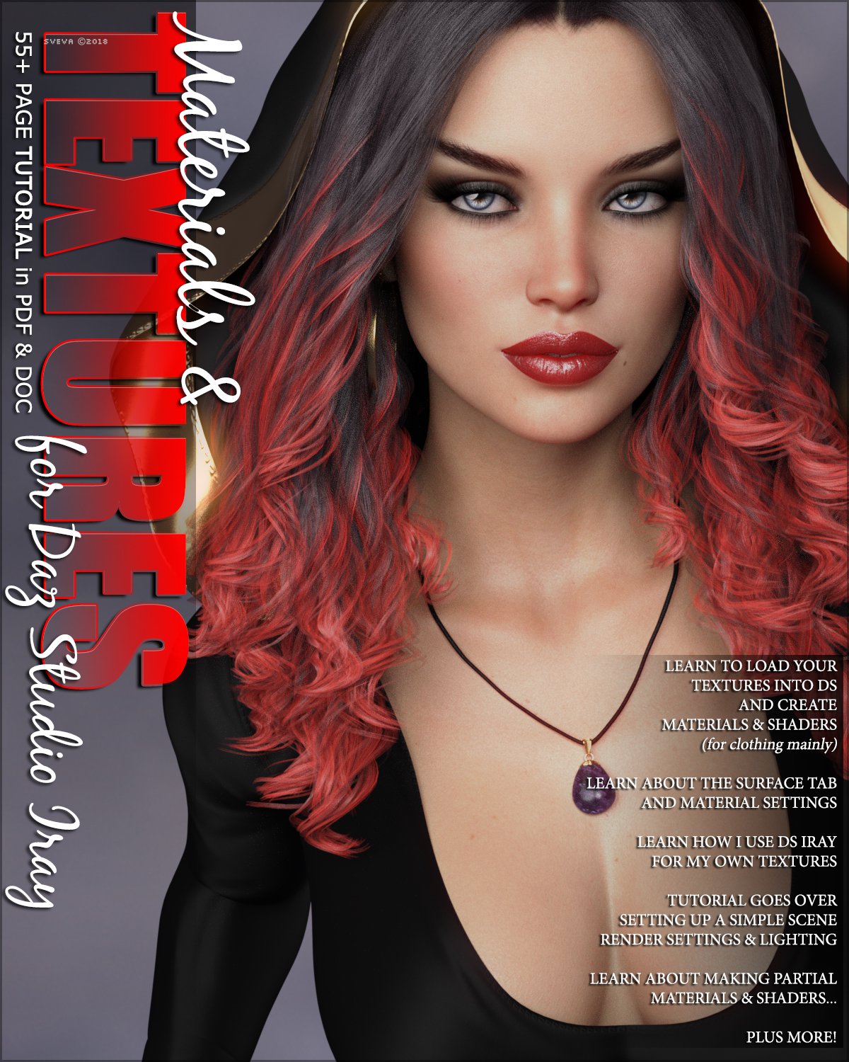 Daz Studio Iray教程的SV纹理