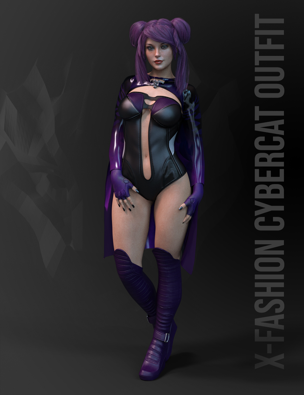 dForce X-Fashion Cybercat服装为创世纪8女