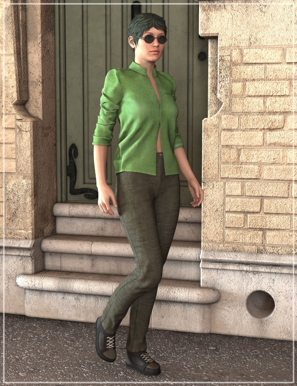 创世纪2女版休闲街头服饰