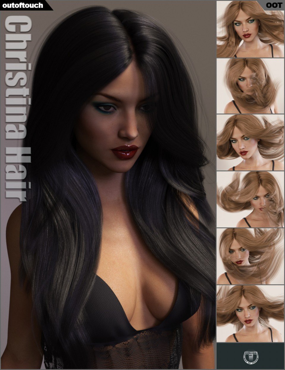 Christina Hair for V4, G2F和G3F