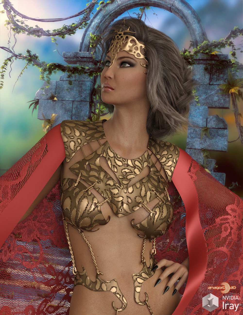 女英雄-火星公主的服装为创世纪8女