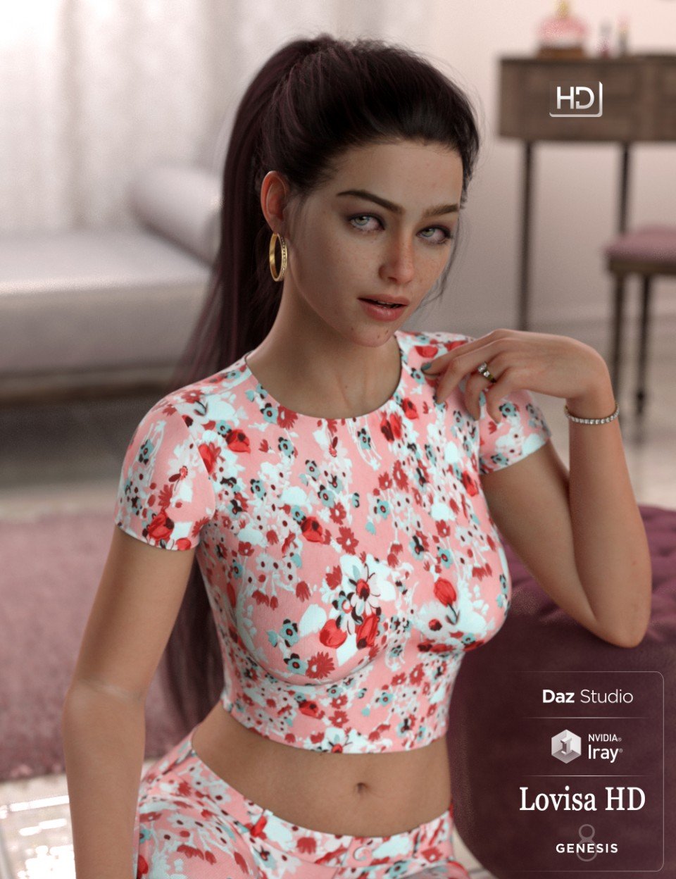洛维萨HD为创世纪8女