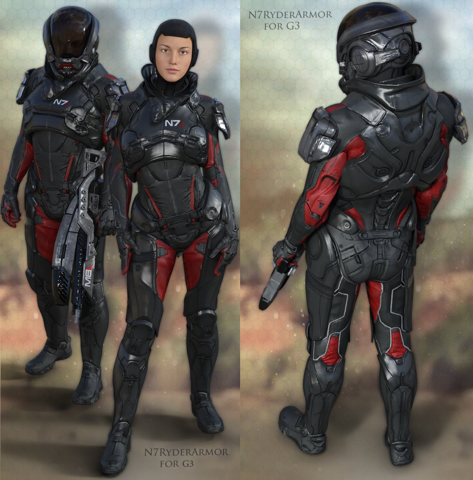 为G3 N7RyderArmor