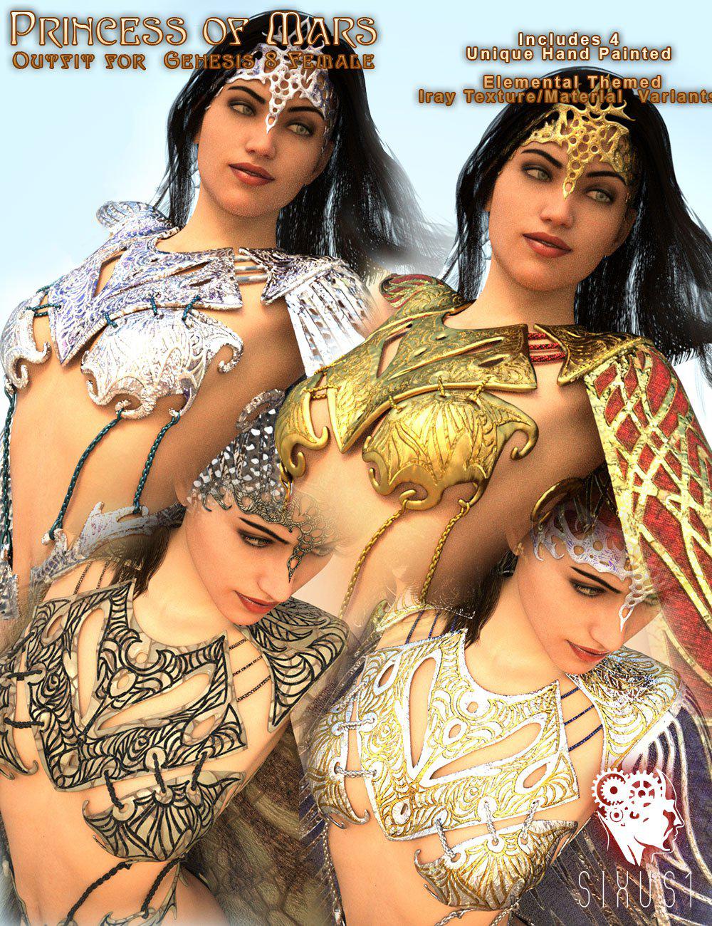 火星公主的服装为创世纪8女