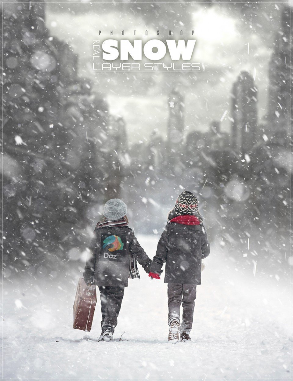 罗恩的真正的雪层风格