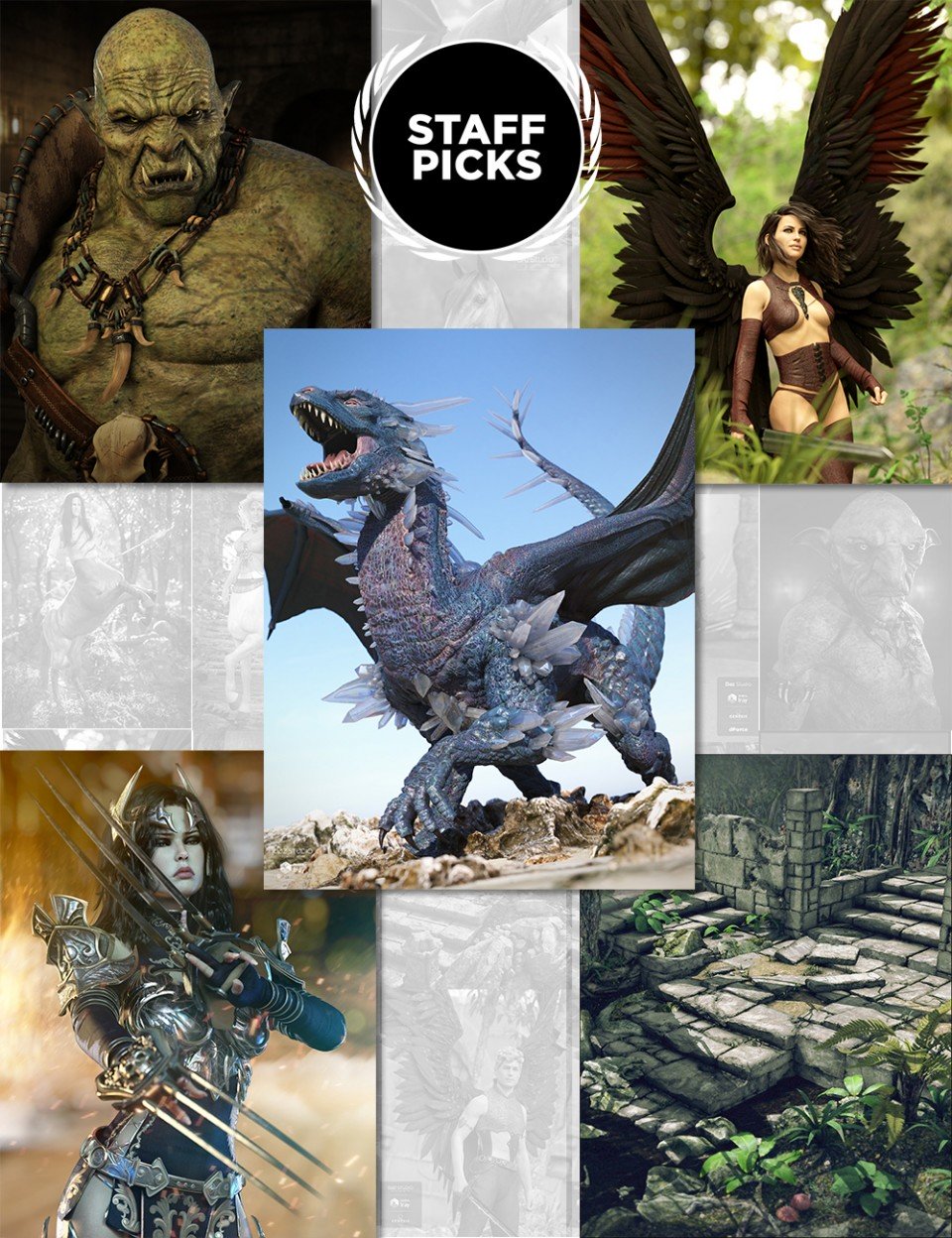 员工选择Fantasy Mega Bundle
