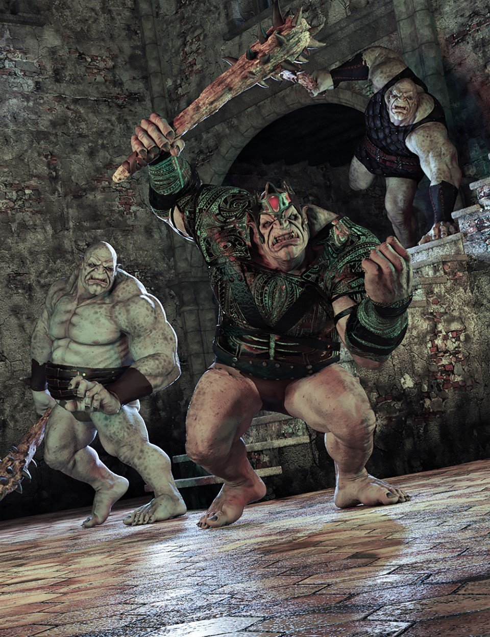 Cogito Ergo SMASH为Ogre HD做造型
