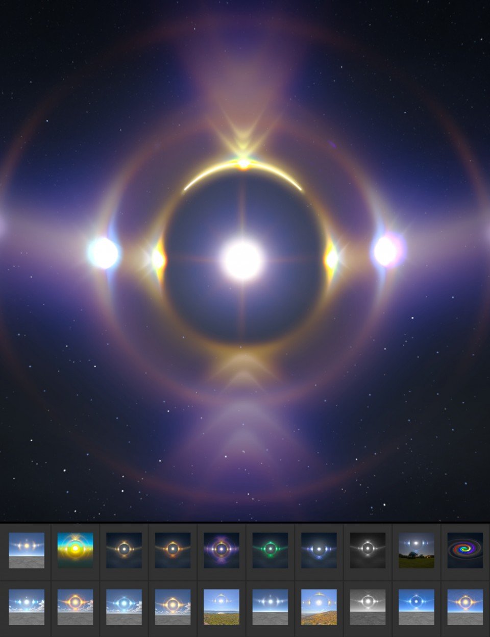 幻日光谱hdri