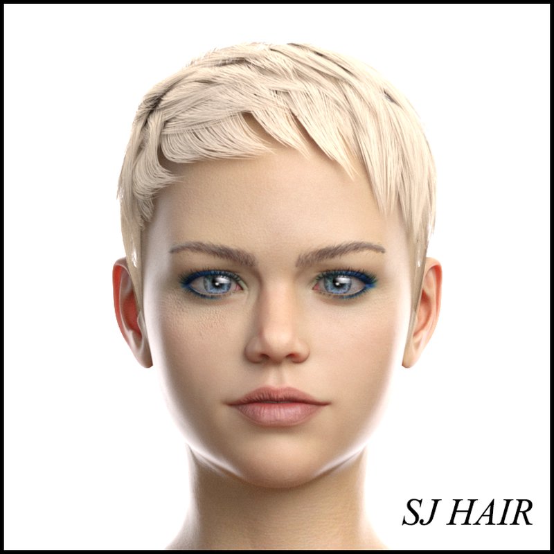 SJ头发为创世纪8女